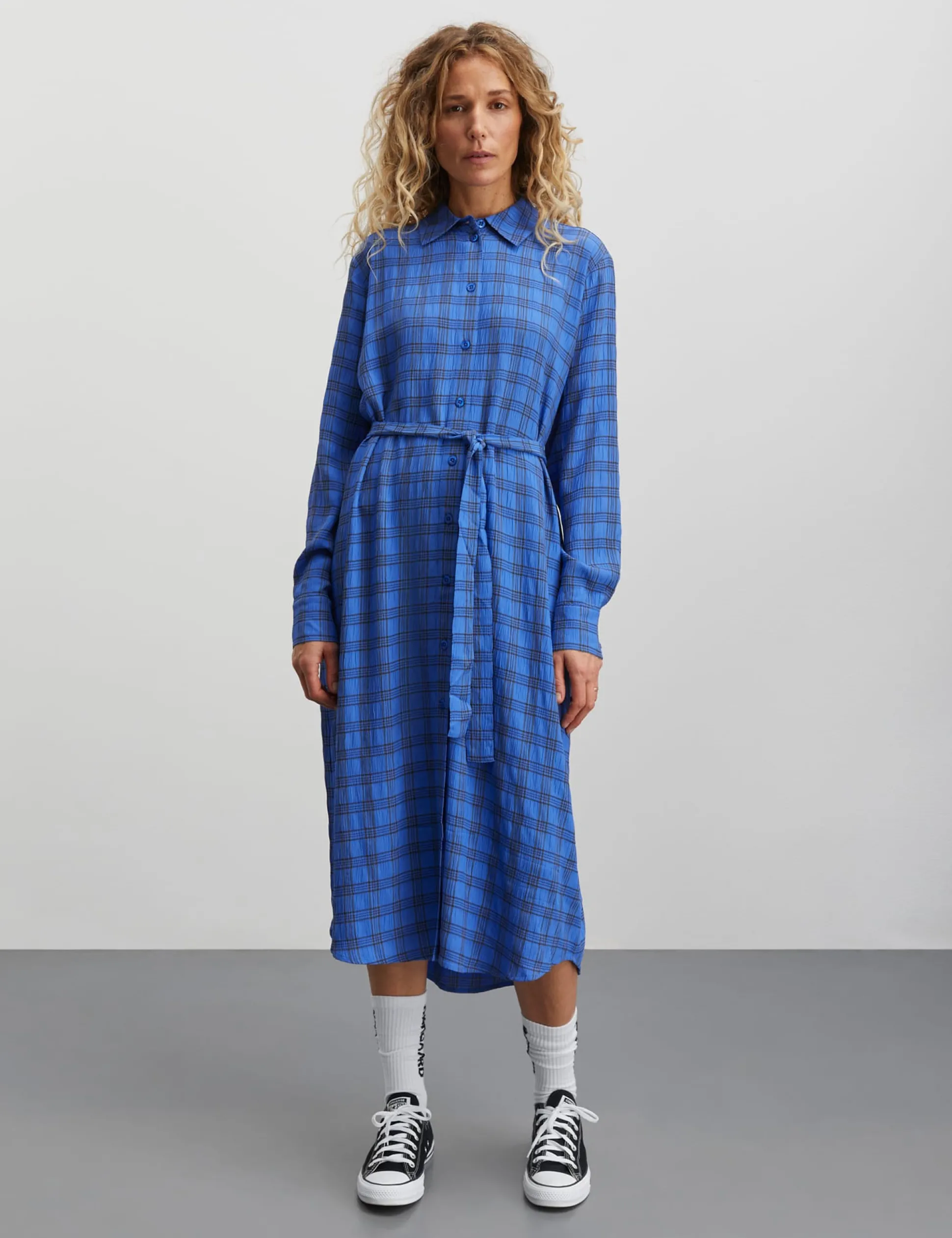 Check Pop Zina Dress