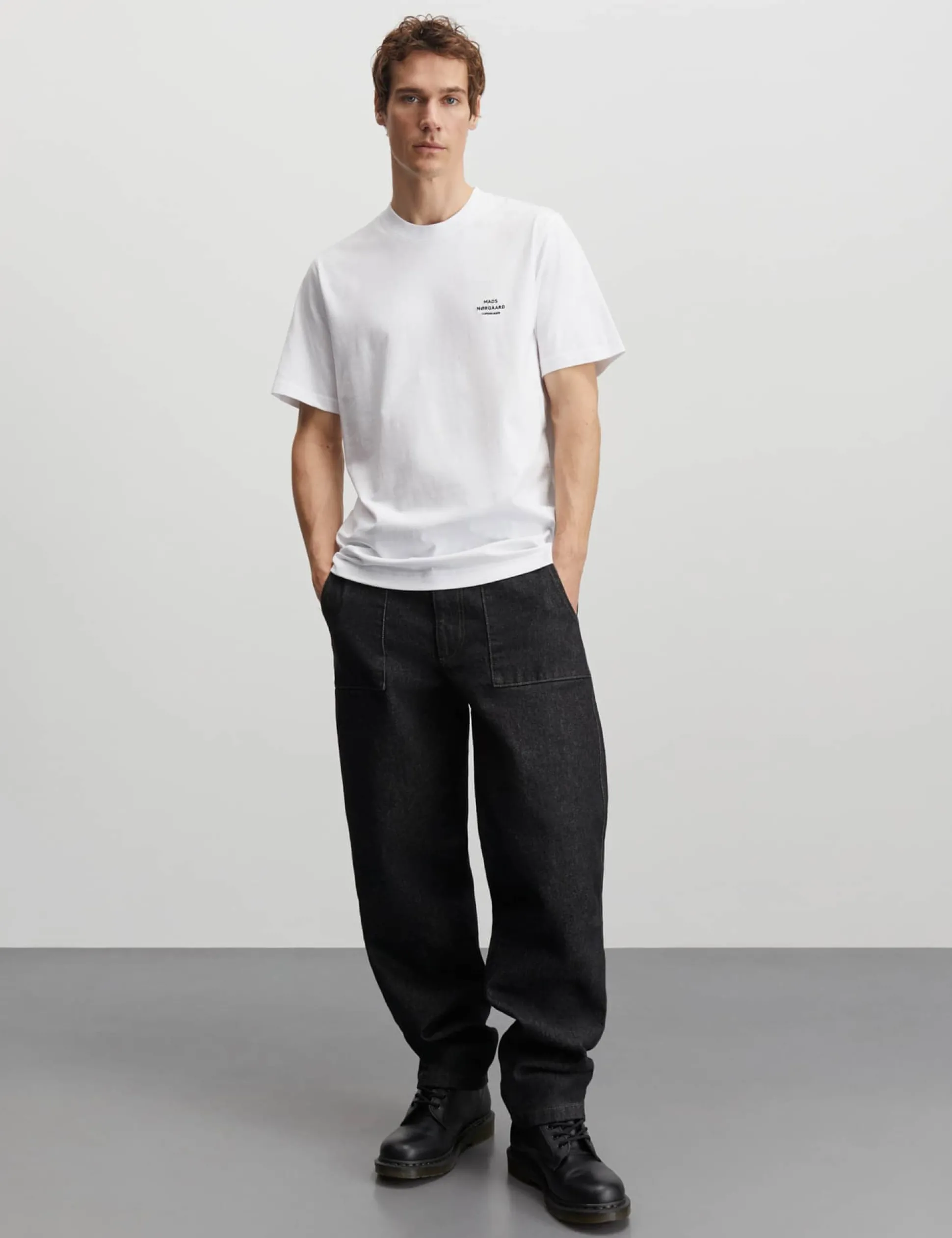 Cotton Jersey Frode Emb Logo Tee