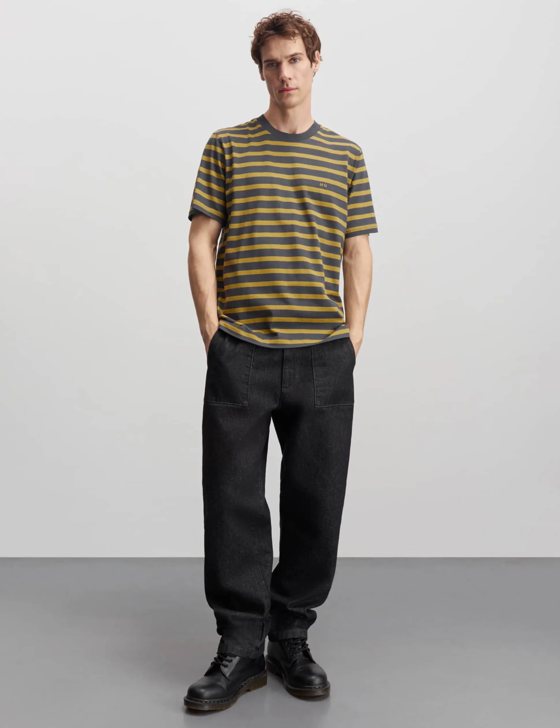 Cotton Jersey Stripe Frode Tee