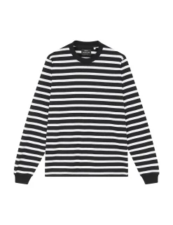 Cotton Jersey Stripe Frode Tee LS
