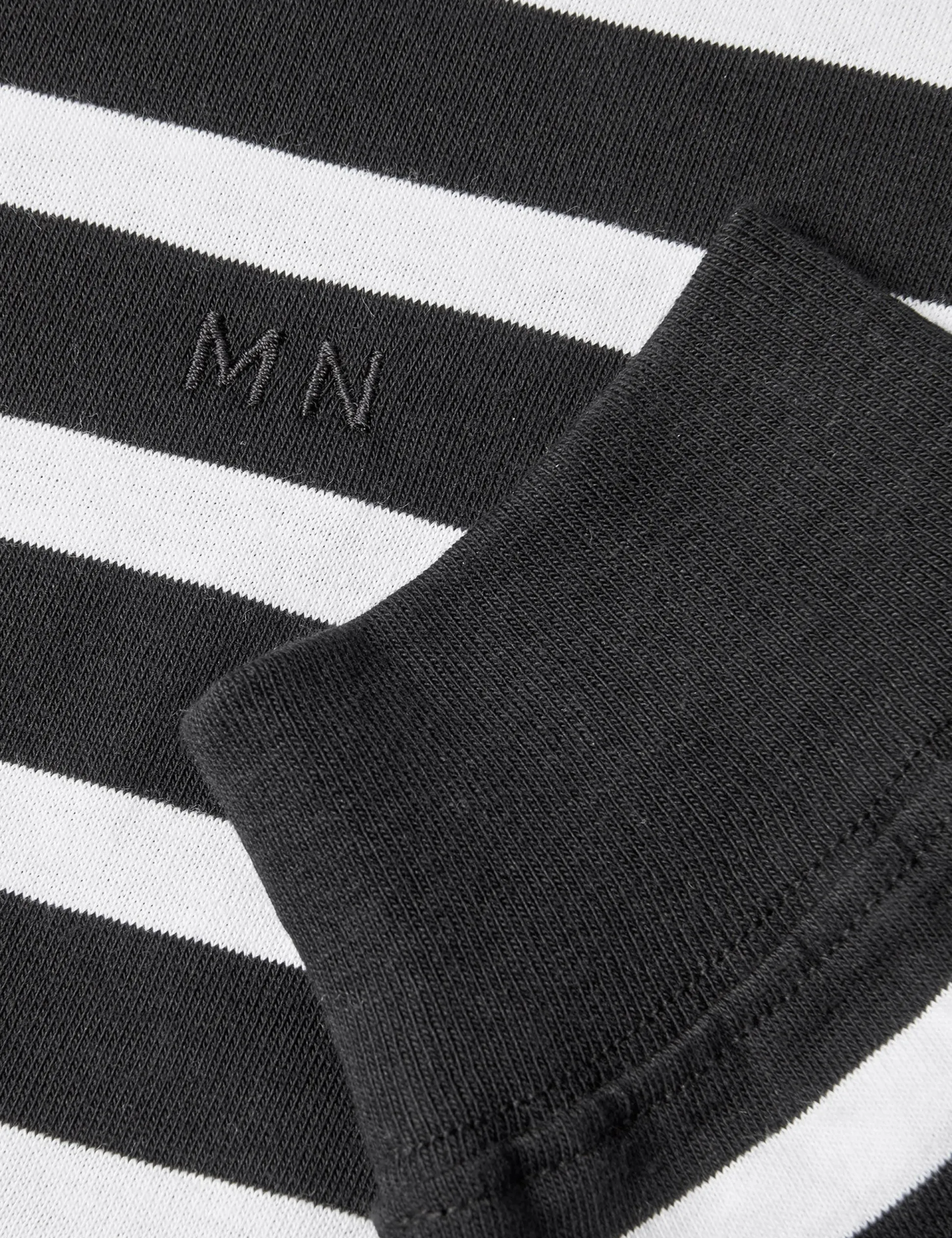 Cotton Jersey Stripe Frode Tee LS