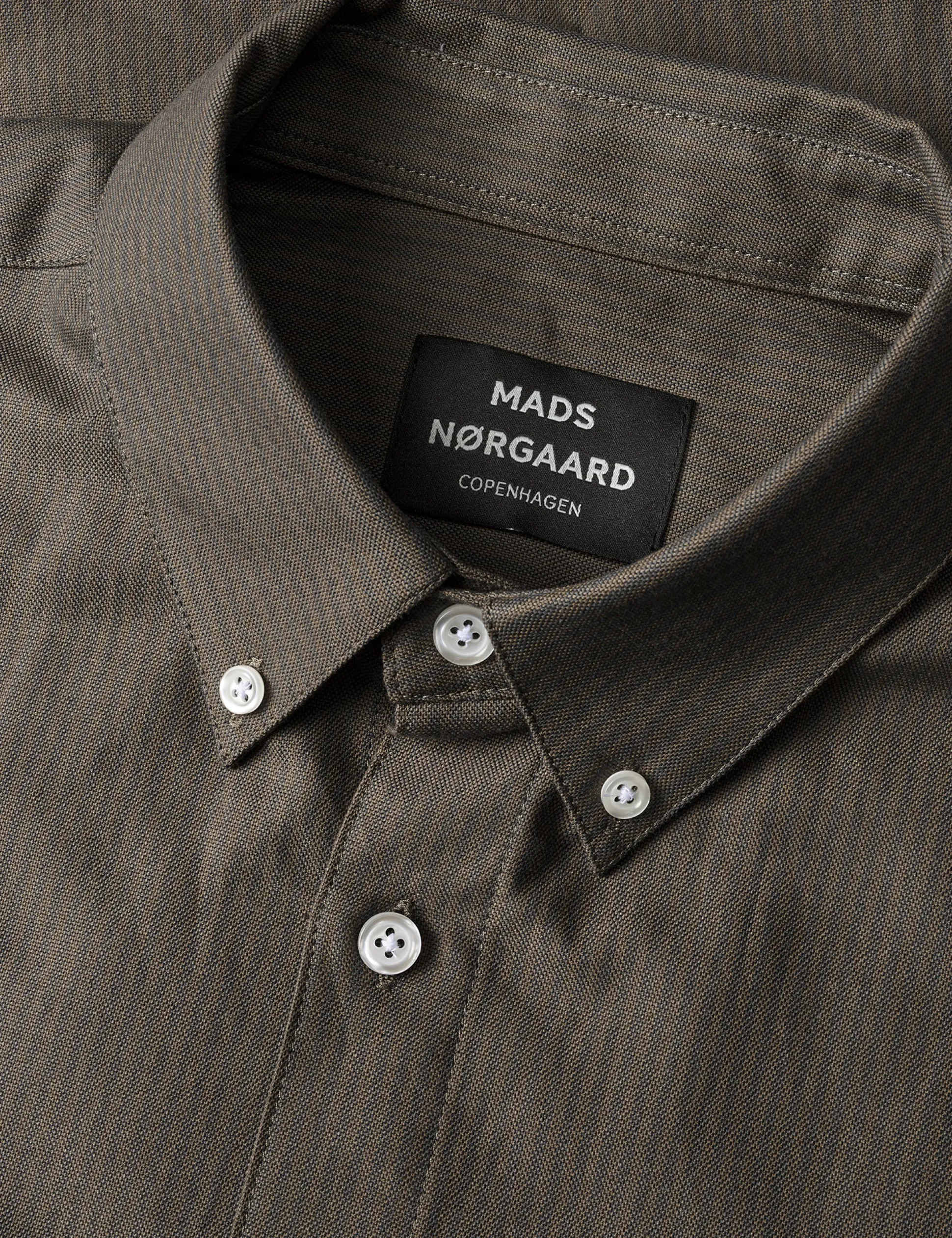 Cotton Oxford Sune Stripe Shirt BD