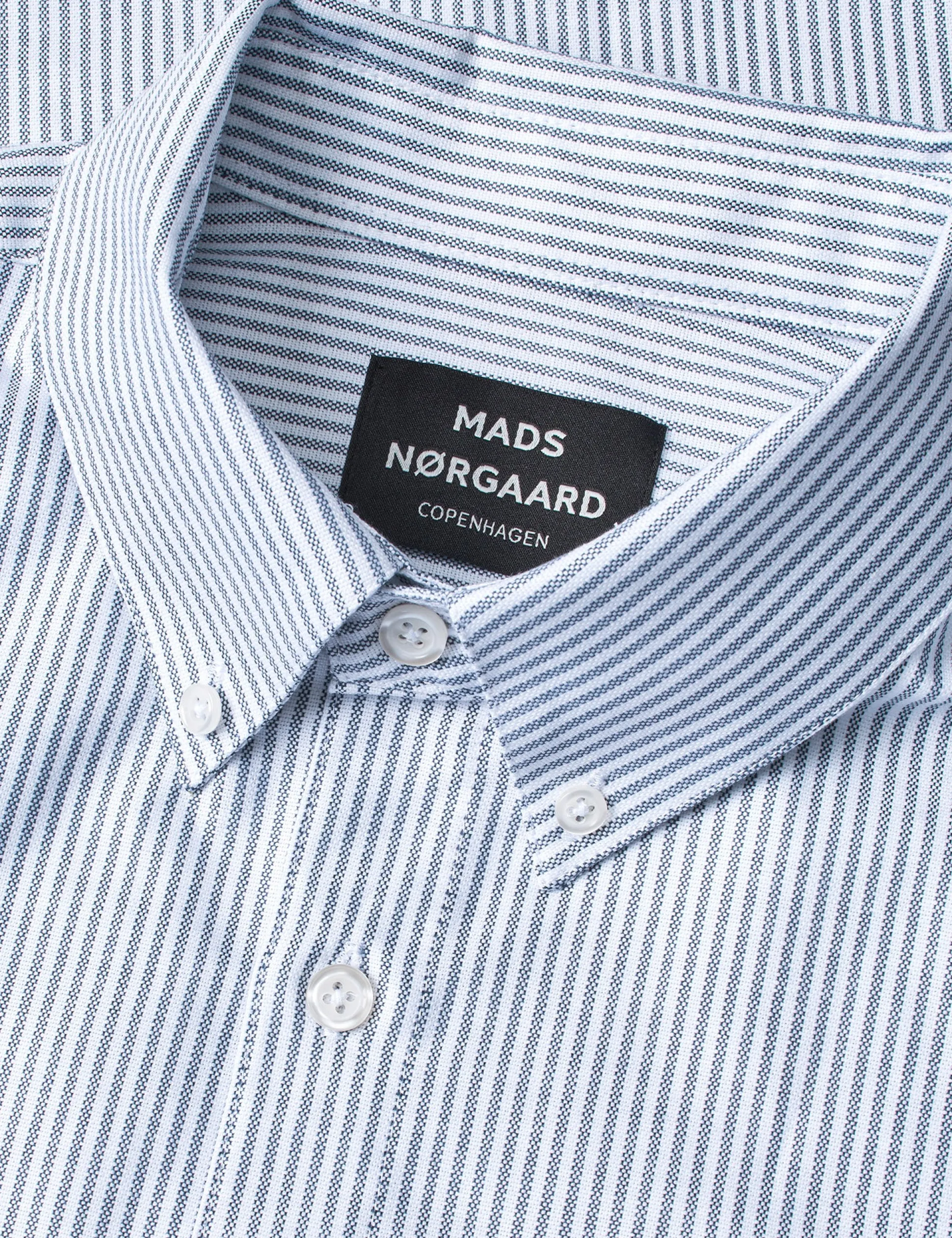 Cotton Oxford Sune Stripe Shirt BD