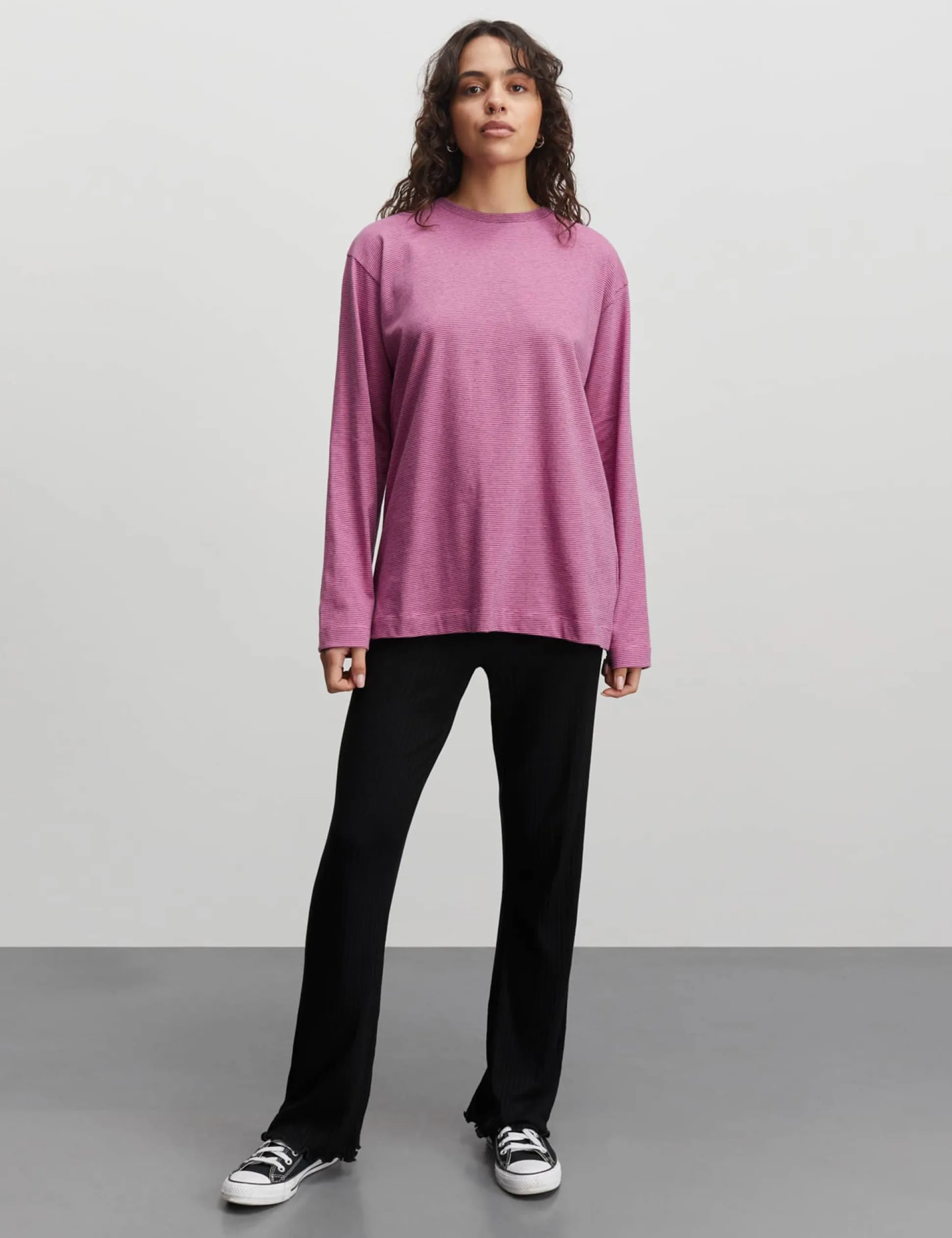 Crisp Jersey Jerry Tee LS