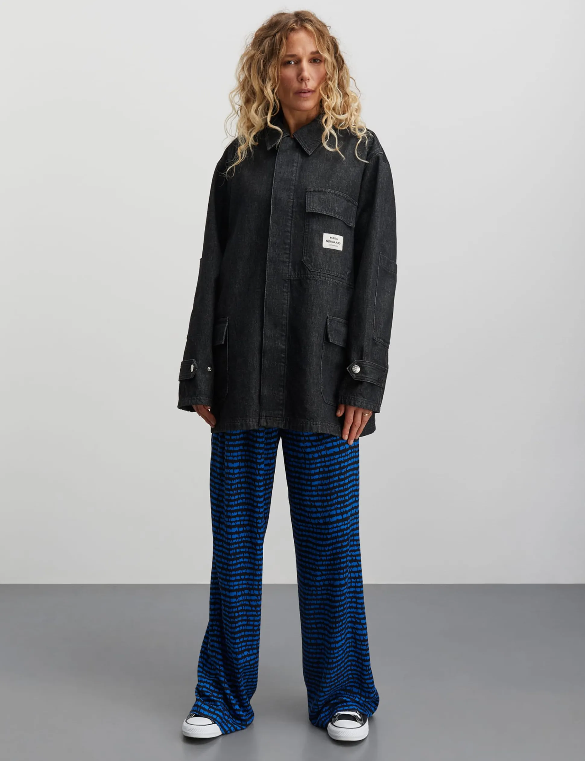 Dark Denim Johnny Jacket