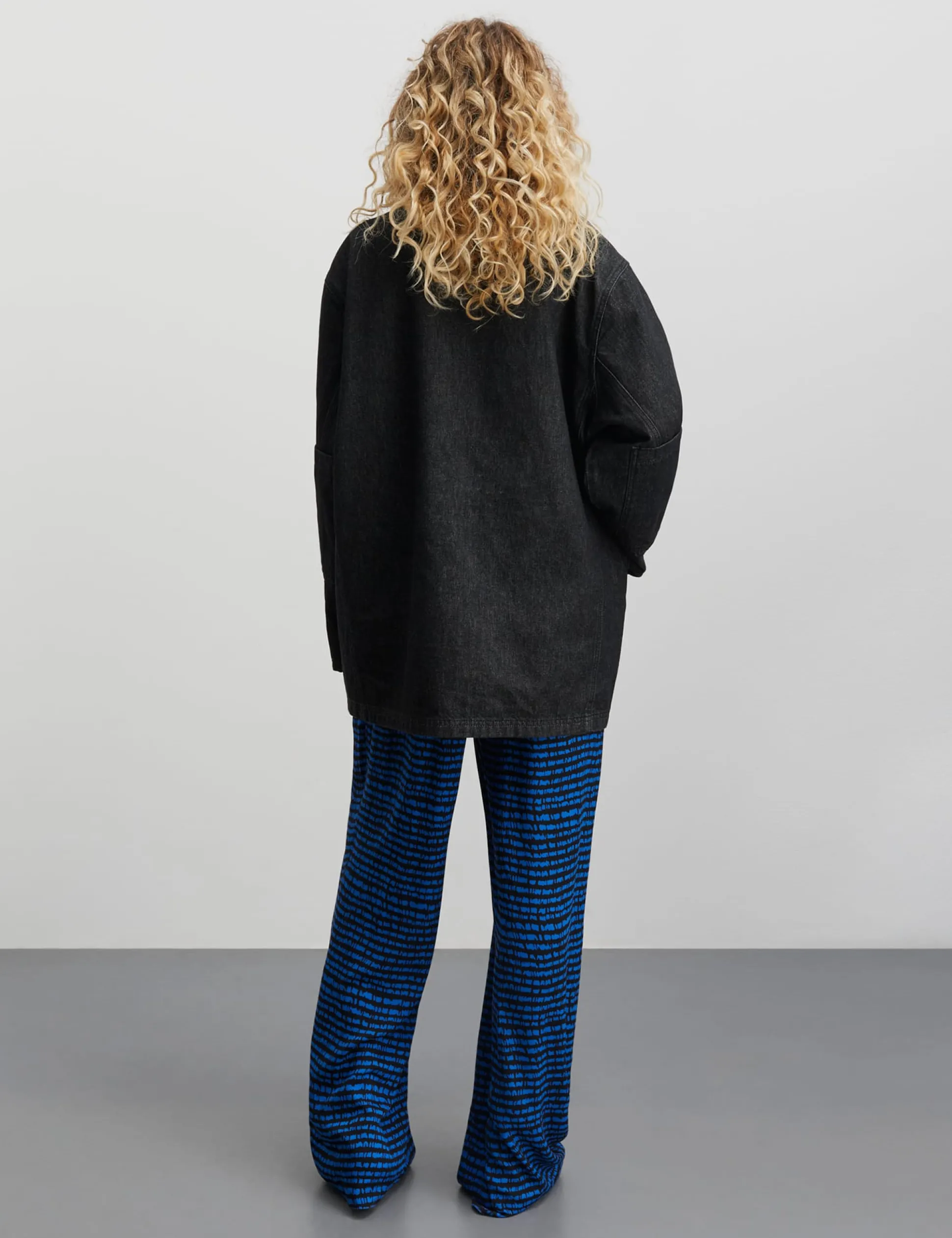 Dark Denim Johnny Jacket