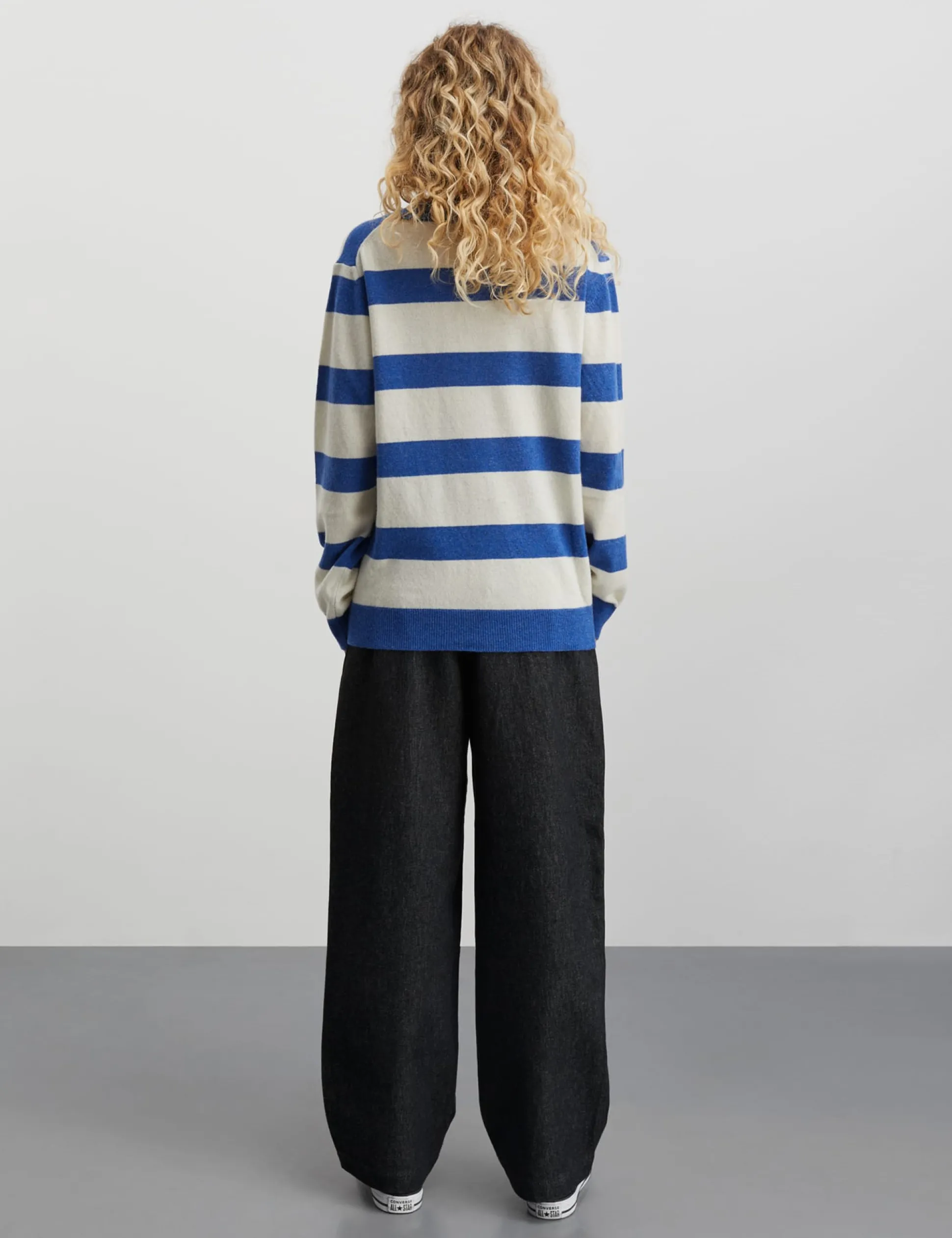 Eco Wool Stripe Kasey Sweater
