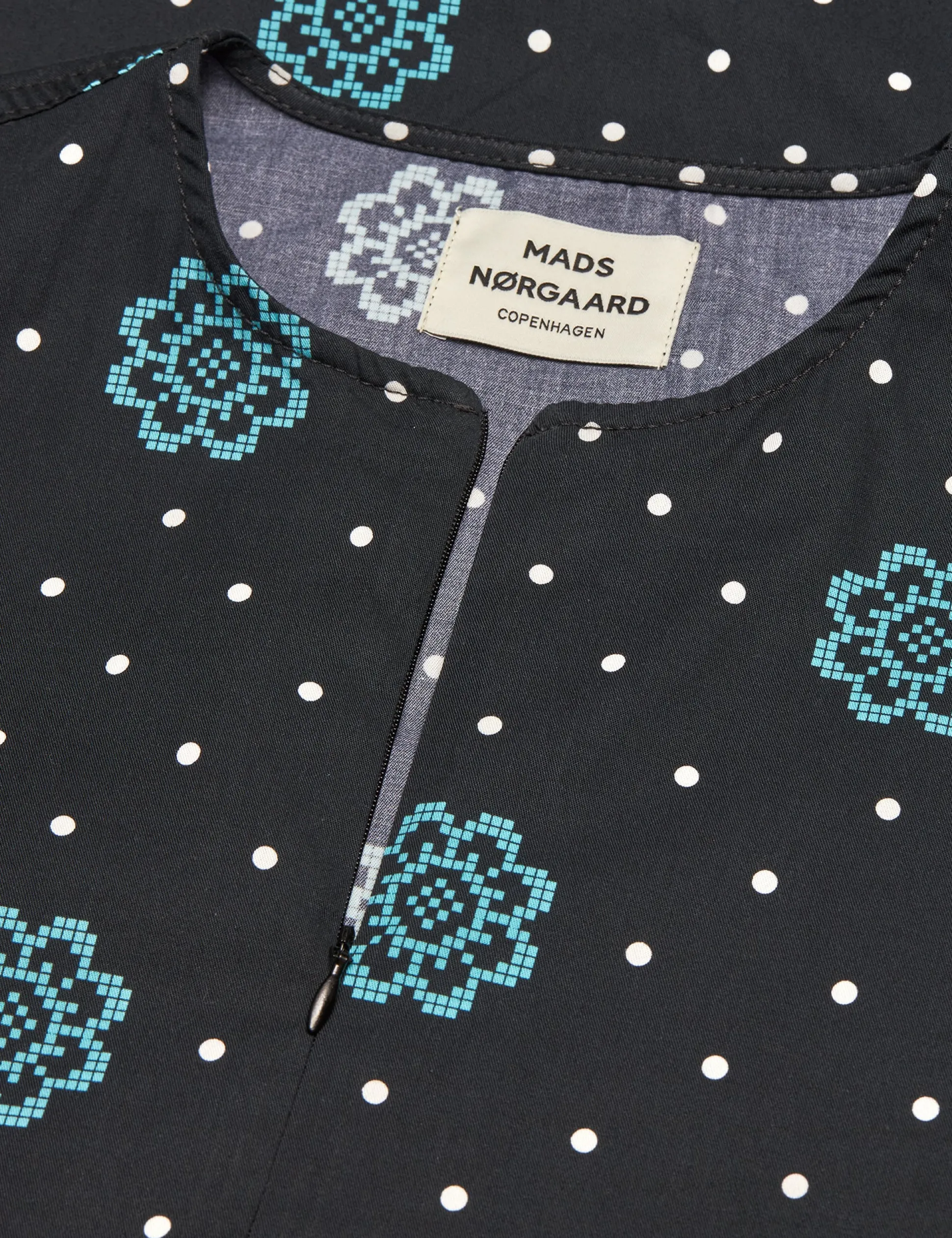 Leo Twill Asa Dress AOP