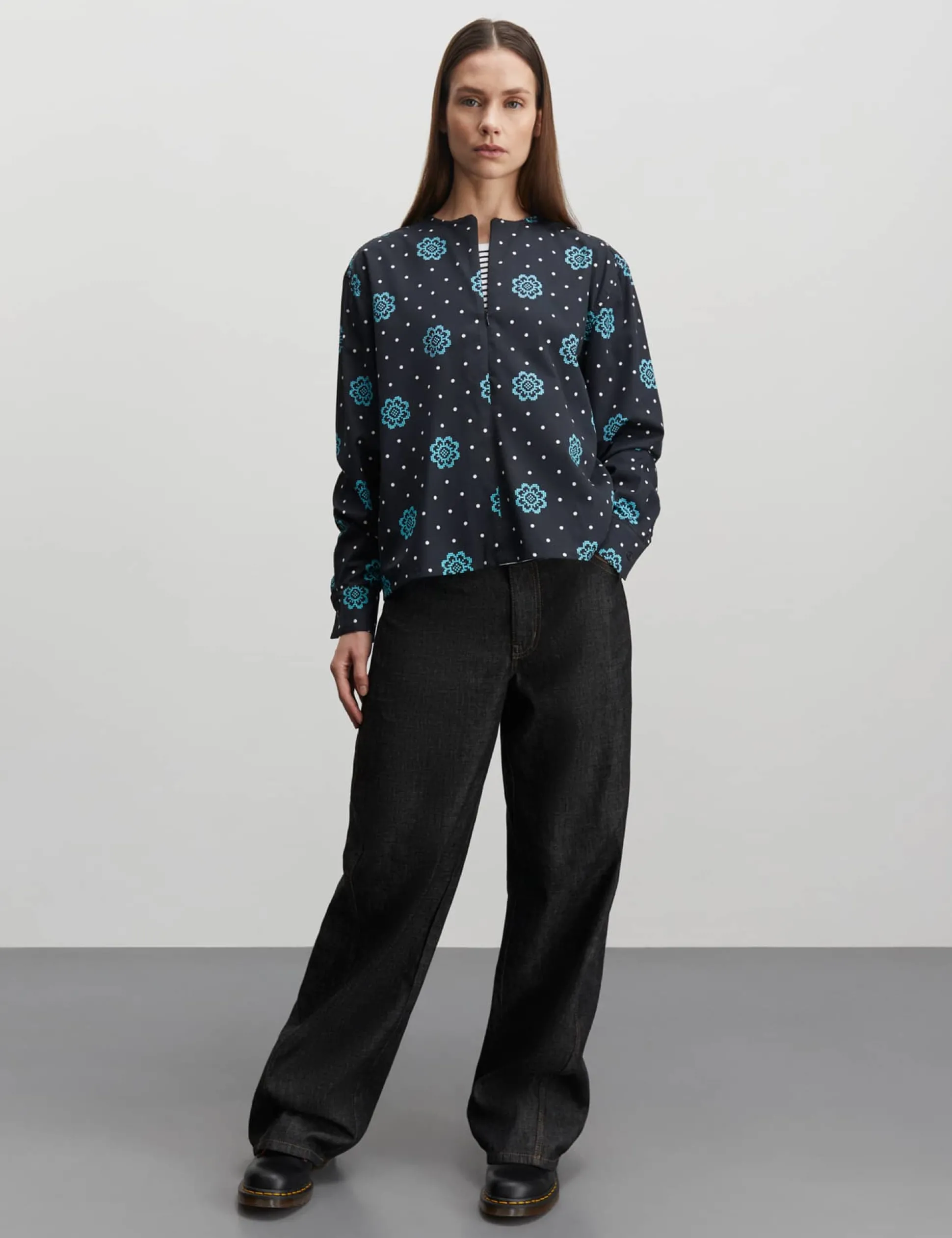 Leo Twill Frey Shirt AOP