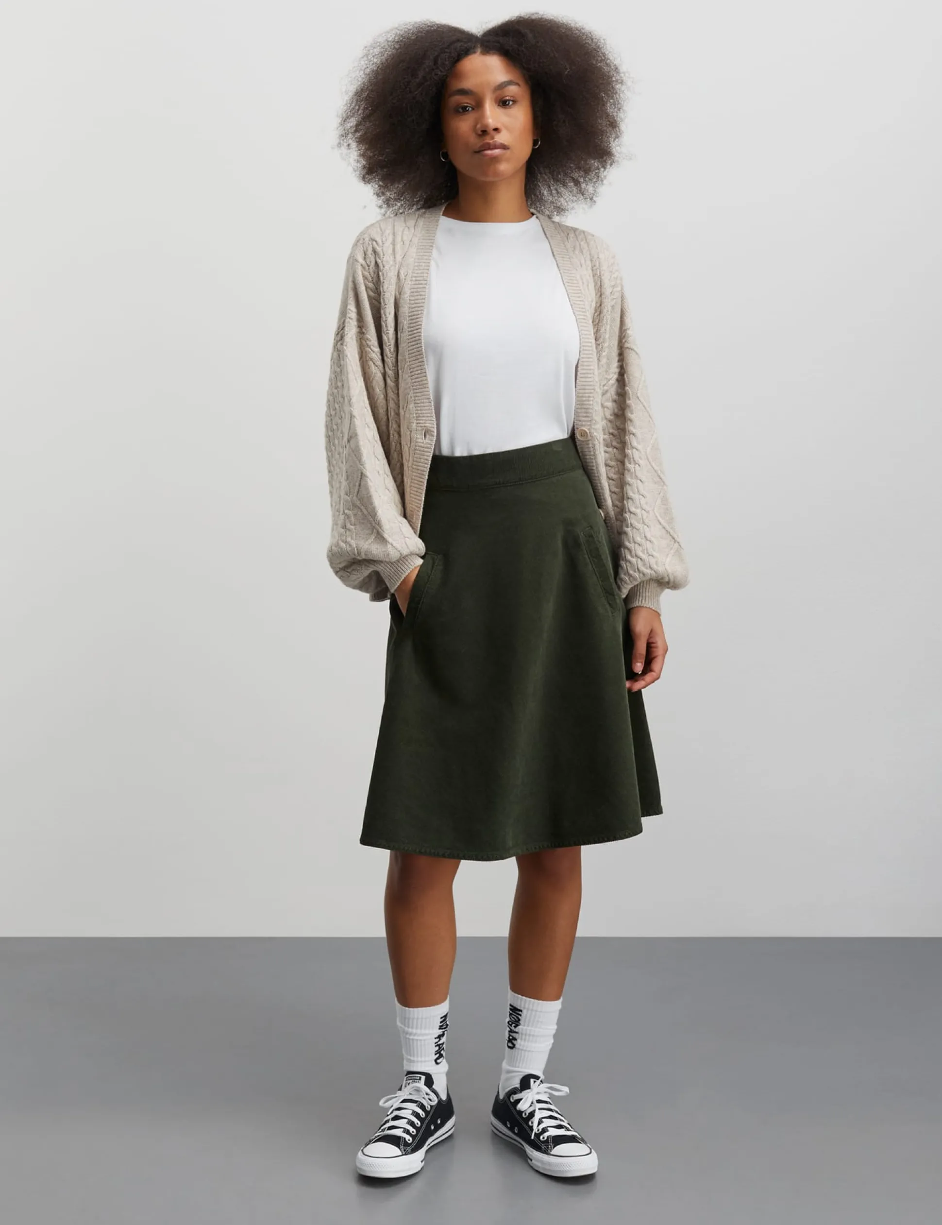 Mini Cord Stelly Skirt