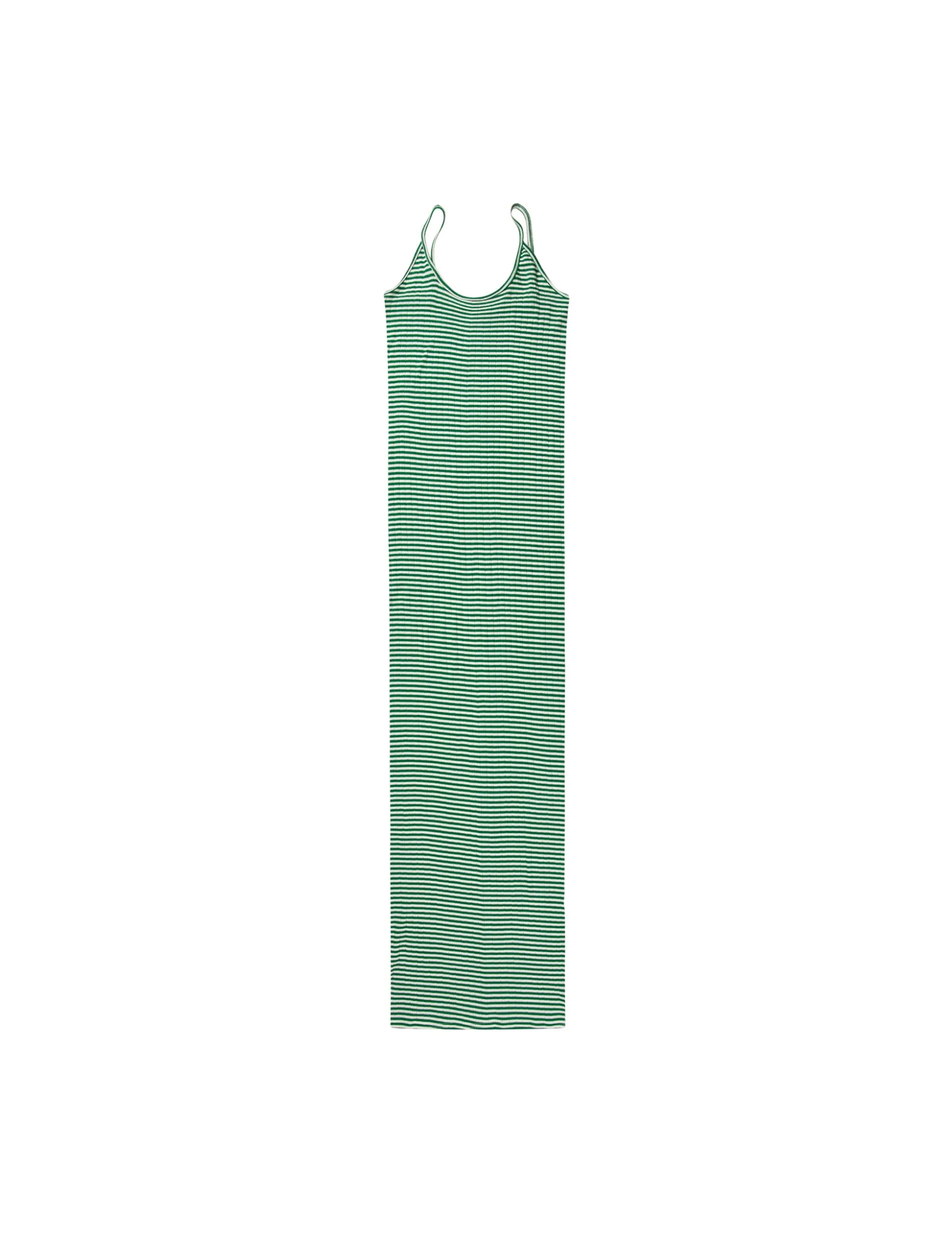 NPS Strap Dress Fine Stripe
