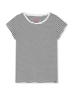 Organic Jersey Stripe Teasy Tee FAV