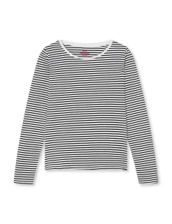Organic Jersey Stripe Tenna Tee LS FAV