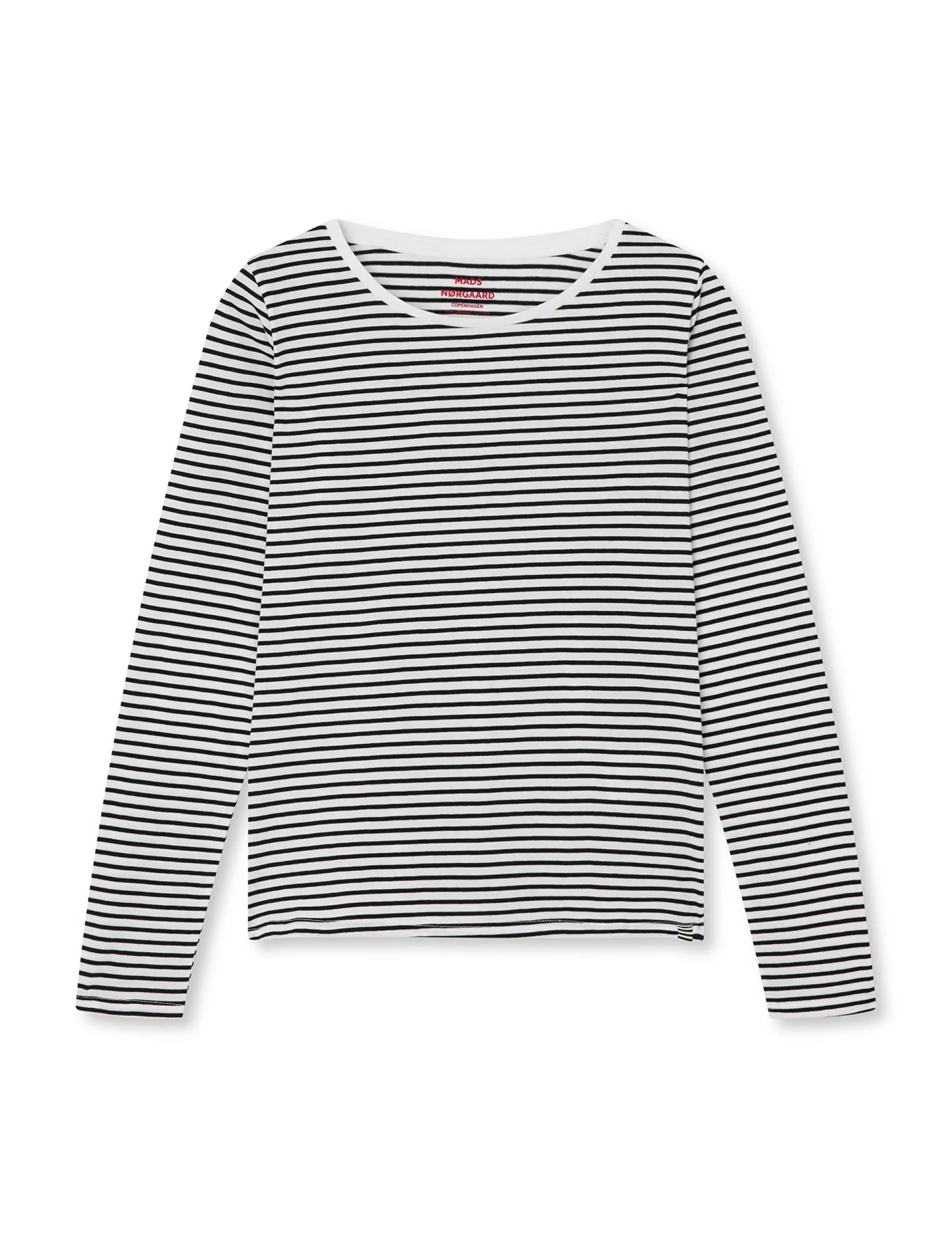 Organic Jersey Stripe Tenna Tee LS FAV