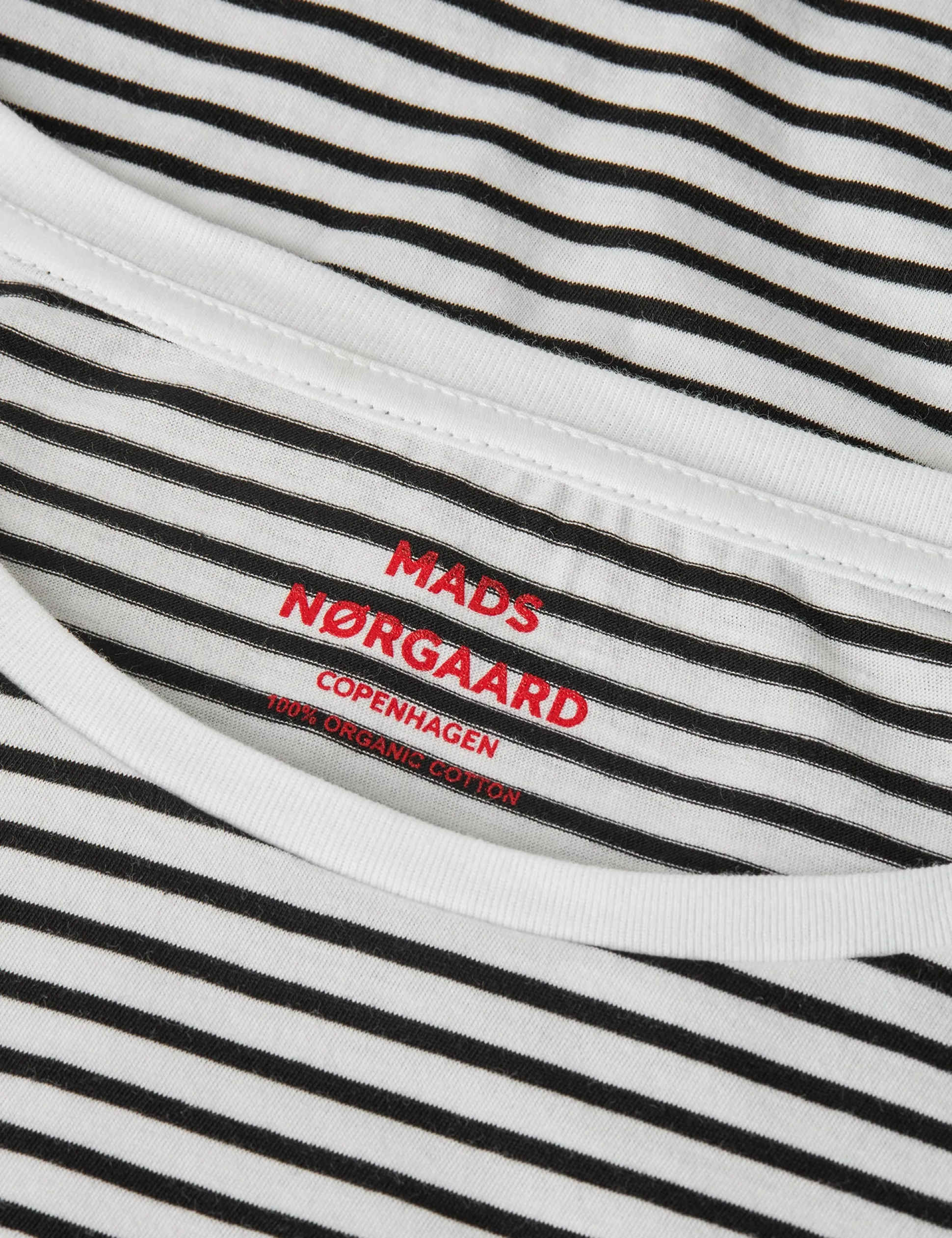 Organic Jersey Stripe Tenna Tee LS FAV