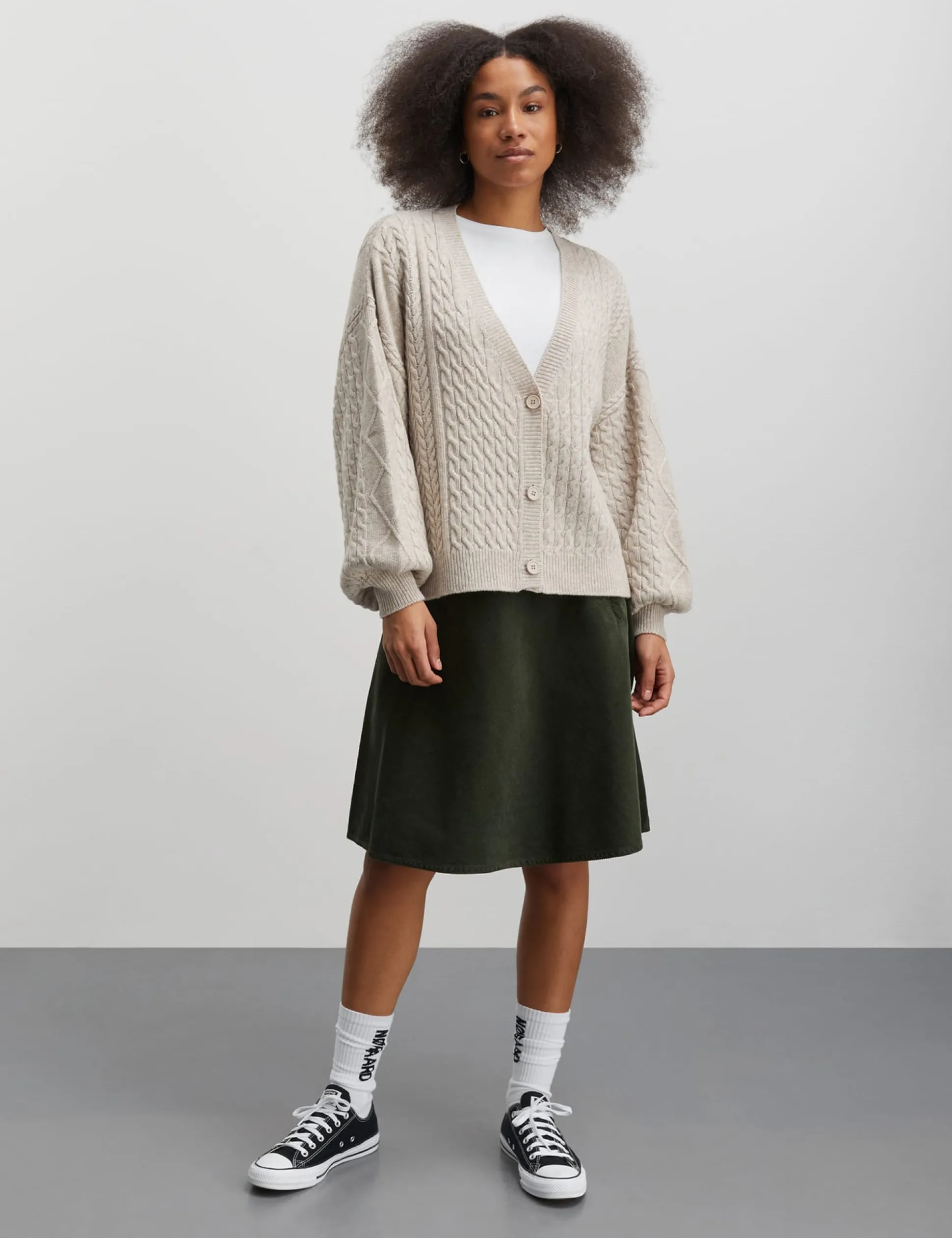 Recycled Wool Mix Ricky Cardigan