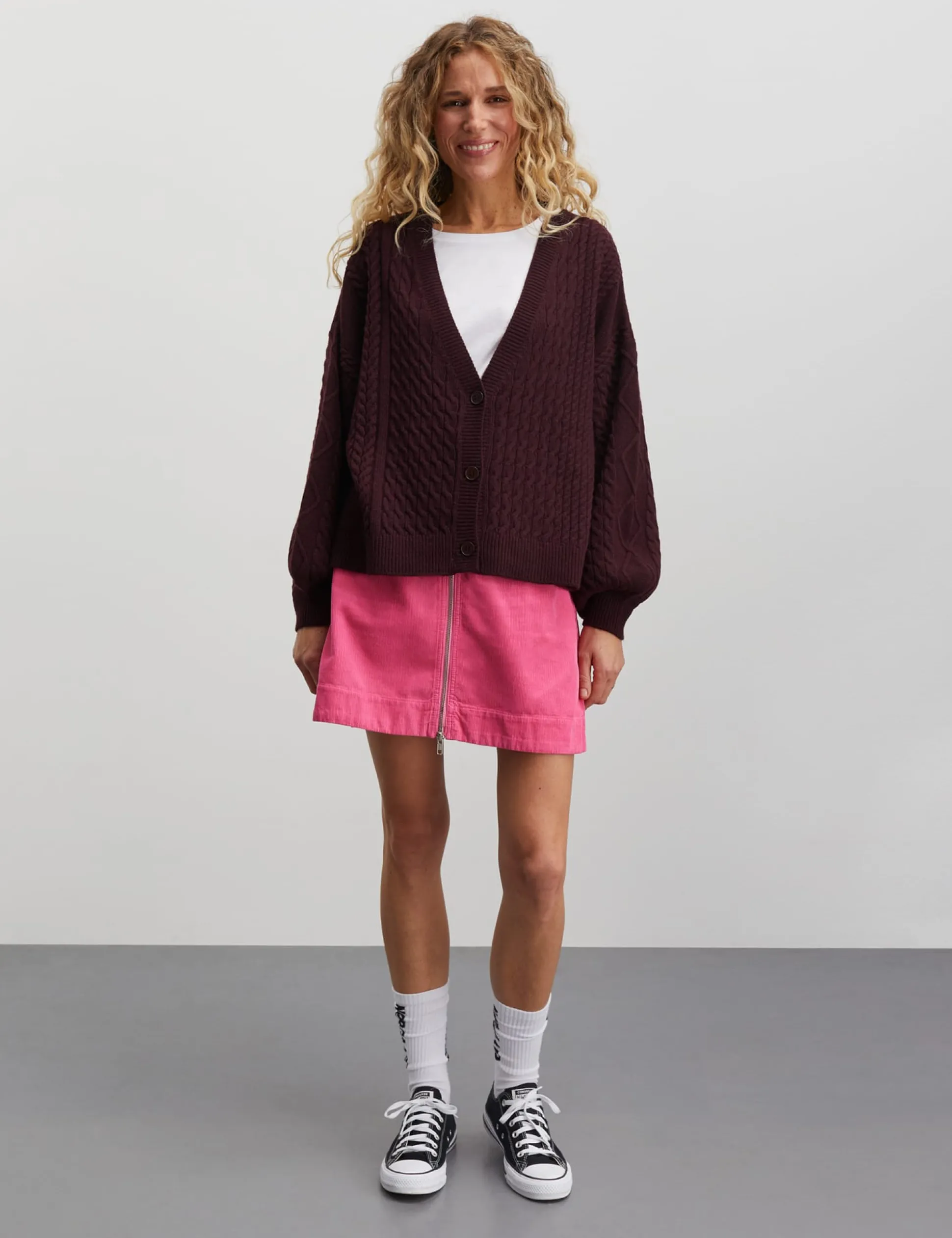 Recycled Wool Mix Ricky Cardigan