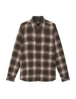 Soft Wool Noah Check Shirt