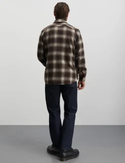 Soft Wool Noah Check Shirt