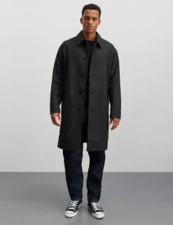 Wool Herringbone Curtis Coat