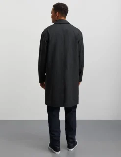 Wool Herringbone Curtis Coat