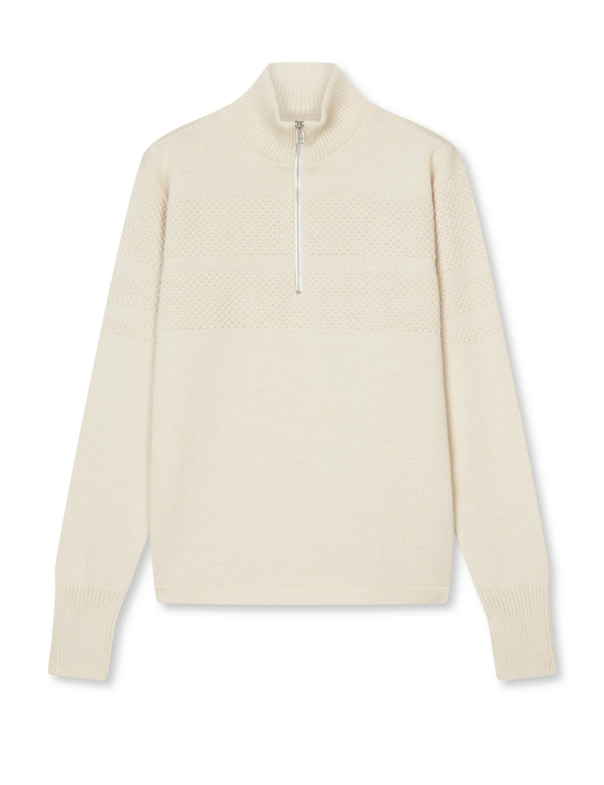 Wool Klemens Half Zip Knit