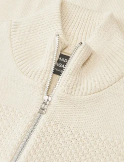 Wool Klemens Zip Knit