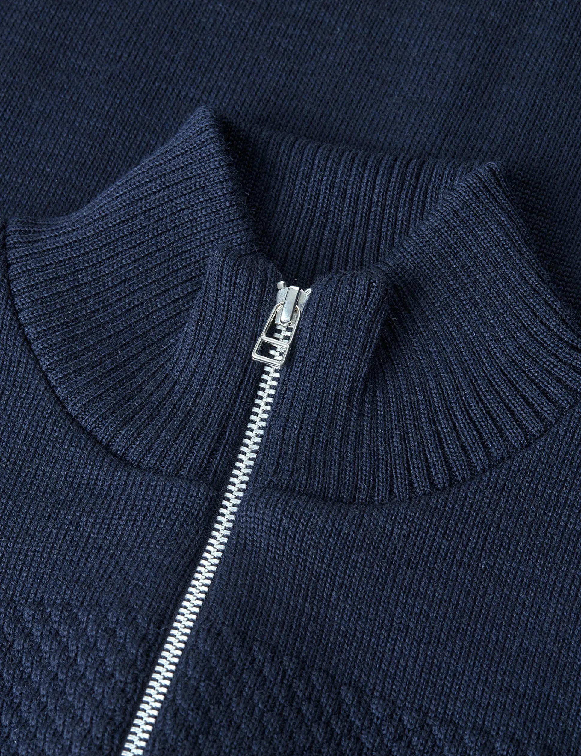 Wool Klemens Zip Knit