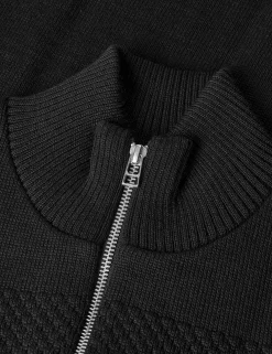 Wool Klemens Zip Knit