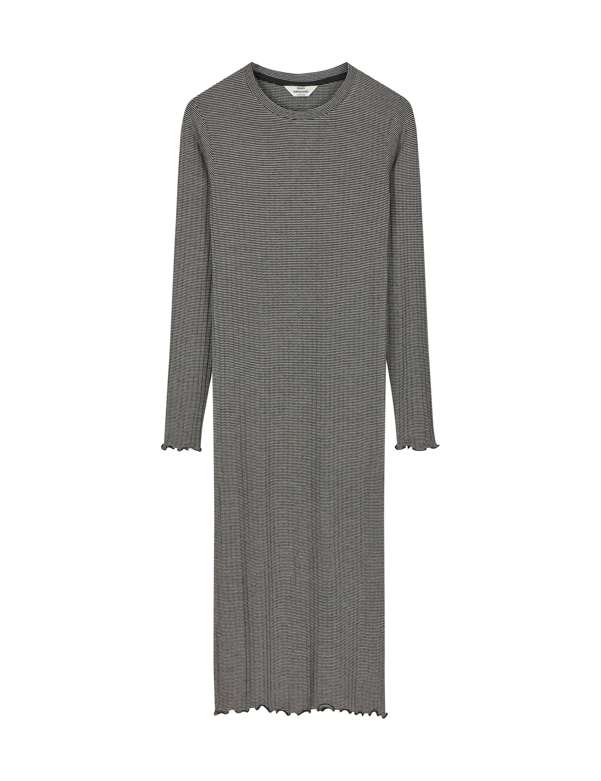 5x5 Stripe Boa Dress